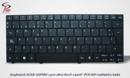 Teclado Español Negro Acer 1410 MP-09B96E0-6982