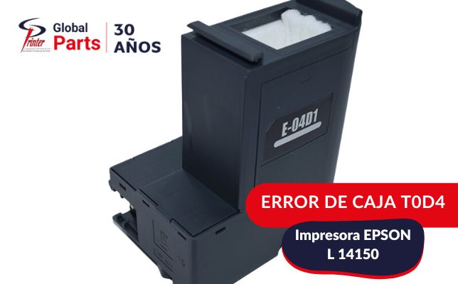 Error de Caja de Epson L14150 Cómo Solucionarlo Paso a Paso