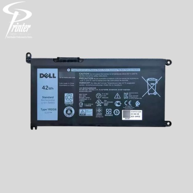 42wh Yrdd6 1vx1h Battery For